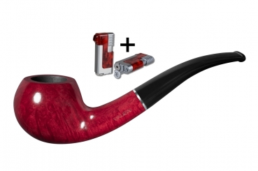 Vauen Pfeife * Picolo 3025 + Necuma Pfeifenfeuerzeug 