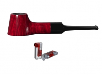 Vauen Pfeife TINY 3 + Necuma Feuerzeug 