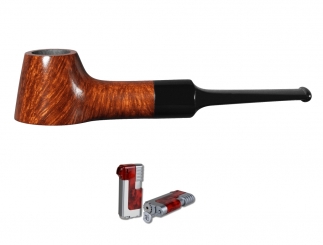 Vauen Pfeife TINY 5 + Necuma Feuerzeug 