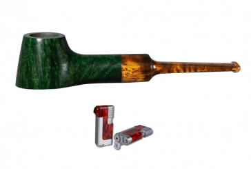 Vauen Pfeife TINY 6 + Necuma Feuerzeug 