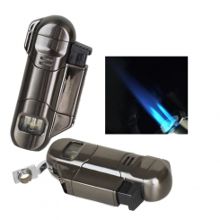 WinJet de Luxe Zigarren Feuerzeug Titan 3fach Jetflamme Bohrer 