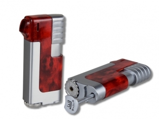 Pfeifenfeuerzeug LA brown inkl. Pfeifenstopfer 