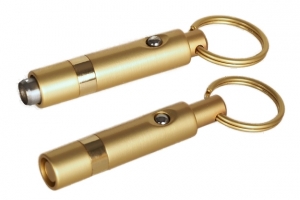 Design Zigarrenbohrer mit Schnappmechanik gold 