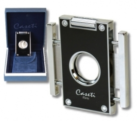 Caseti Paris Zigarrenschneider Lack schwarz 