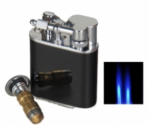 Ausstellungsstück Zigarrenfeuerzeug Winjet Grenoble inkl. Zigarrenbohrer mit Schnappmechanik 