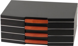 Designhumidor Bicolor 2 Ebenen 