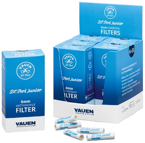 Artikelbild des Artikels “Dr.Perl Filter Junior Aktivkohlefilter 6mm 6x30 Stk “