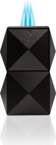 Artikelbild des Artikels “*COLIBRI Tischfeuerzeug Quasar schwarz 3er Jet “