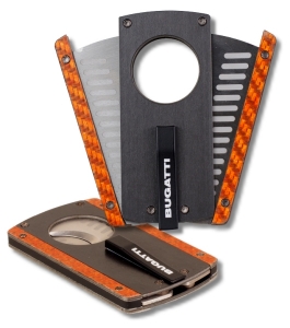 Artikelbild des Artikels “Bugatti Zigarrencutter Carbon Fibre Orange “