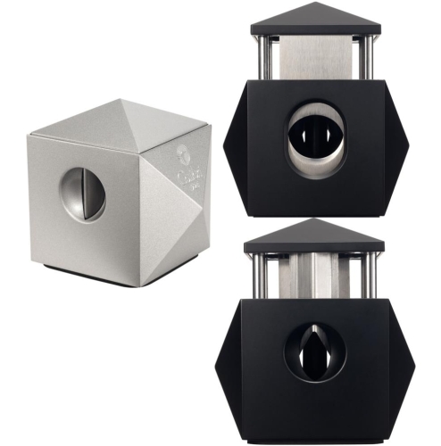 Artikelbild des Artikels “COLIBRI Tisch-Cigarrenabschneider Quasar silber Kerbschnitt und gerader Schnitt “