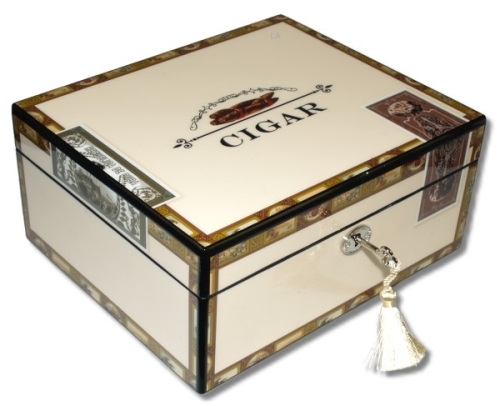 Artikelbild des Artikels “Angelo Humidor High Closs Cigarbox V-460 “