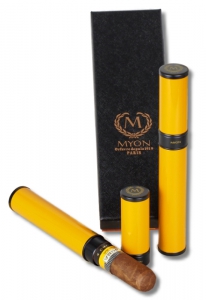 Artikelbild des Artikels “Zigarren Tubo de Luxe MYON of Paris Racing Edition Gelb “