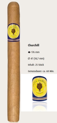 Artikelbild des Artikels “Zigarre Santa Damiana Classic Churchill “