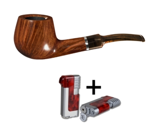 Artikelbild des Artikels “Vauen Pfeife Classic 3940 + Necuma Pfeifenfeuerzeug “