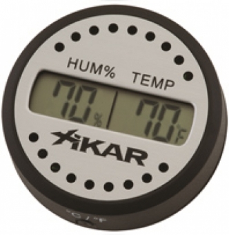 Xikar Digital Hygrometer rechteckig 