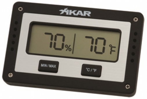 Xikar Digital Hygrometer rechteckig 