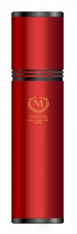 Myon-Paris Zigarren Alu Humidor Reise-Tubidor Racing Edition rot 