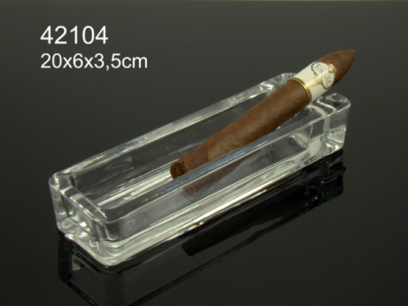 Kristallglas Zigarrenascher 1er 