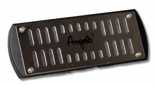 Profi-Humidor-Polymeerbefeuchter-Angelo- 12,7x4,9cm chrom 