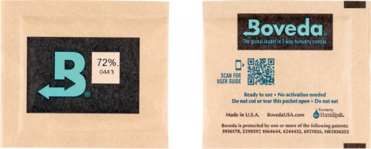 Boveda  72% 8 Gramm Befeuchter Pouch 