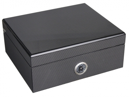 Ausstellungsstück Humidor Carbon-Finish Pianolack V-550 Polymerbefeuchter 