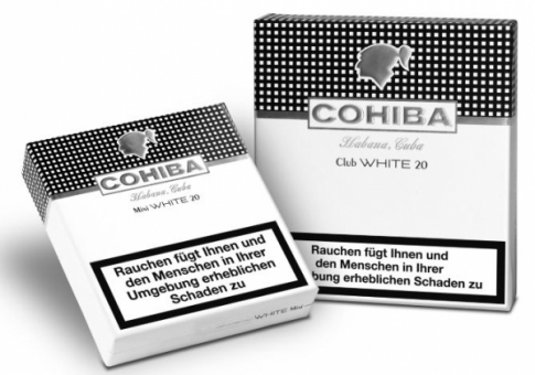 20er Pack Cohiba Zigarillo Club White 