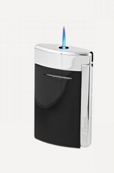 St. Dupont - Feuerzeug New Minijet brilliant black Made in France 