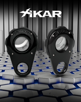 Xikar Zigarrencutter Revolution rotierend schwarz 