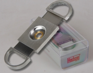 Ausstellungsstück Hadson Zigarrencutter Schnittautomatik Geschenkbox 