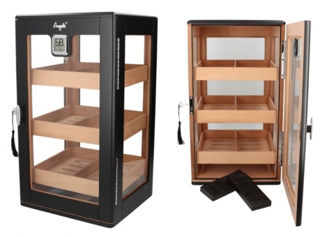 Humidorschrank Cabinet digital Polymerbefeuchter 