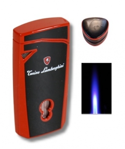 Tonino Lamborghini Feuerzeug Magione Black-Red 