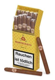 10er Pack Montecristo Zigarillo Short 