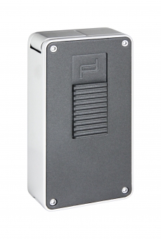 Porsche Design Zigarrenfeuerzeug P3648 Wide Flat Flame Zigarrenbohrer grau 