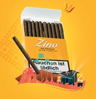 20 Stk Zino Nicaragua Minni Cigarillos 