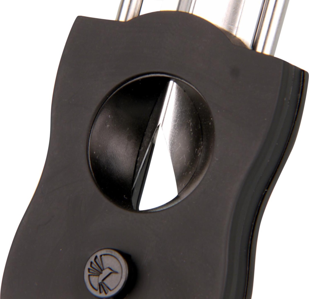 Artikelbild 2 des Artikels “Colibri Cigarrenabschneider V-Cut Kerbschnitt 23mm schwarz-rot “