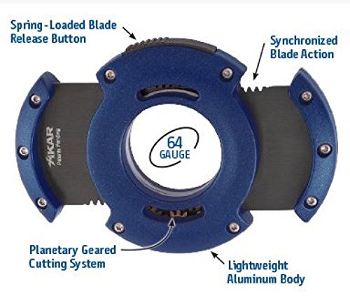 Artikelbild 3 des Artikels “Xikar Cutter XO Zigarrencutter black - Klinge Keramik beschichtet “