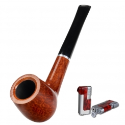 Vauen Pfeife Royal 2103+ Necuma Pfeifenfeuerzeug 