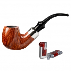 Vauen Pfeife Royal 2115+ Necuma Pfeifenfeuerzeug 