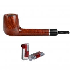 Vauen Pfeife * Royal 2169+ Necuma Pfeifenfeuerzeug 