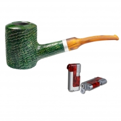 Vauen Pfeife Ranger 4330+ Necuma Pfeifenfeuerzeug 