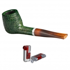 Vauen Pfeife Ranger 4375+ Necuma Pfeifenfeuerzeug 