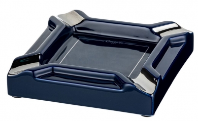 Caseti Paris Zigarrenascher Keramik 4 Ablagen dunkelblau 