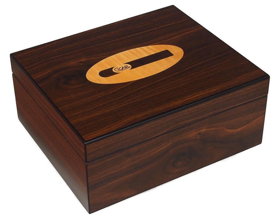 Humidor Import Humidor Cigar mit deutschem Profihygrometer und