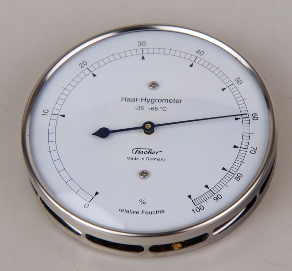 Humidor Import Testsieger Stiftung Warentest Haarhygrometer Fischer