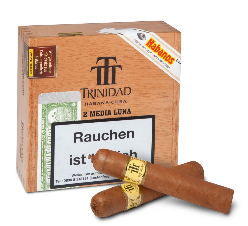 Humidor Import Trinidad Zigarre MEDIA LUNA online beim Fachgeschäft